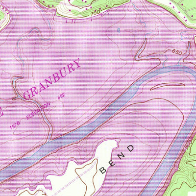 United States Geological Survey Acton, TX (1961, 24000-Scale) digital map