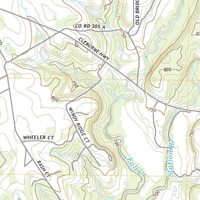 United States Geological Survey Acton, TX (2022, 24000-Scale) digital map