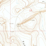 United States Geological Survey Acty Mountain NE, OR (1971, 24000-Scale) digital map