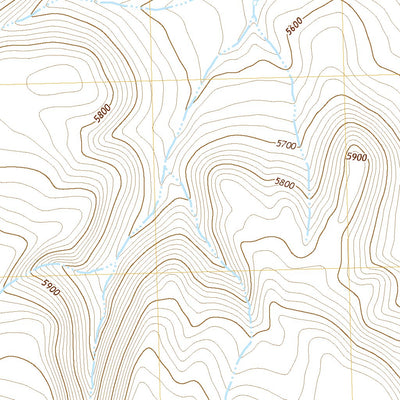 United States Geological Survey Acty Mountain NW, OR (2020, 24000-Scale) digital map