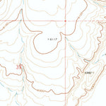 United States Geological Survey Acty Mountain, OR (1971, 24000-Scale) digital map