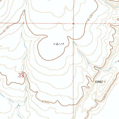 United States Geological Survey Acty Mountain, OR (1971, 24000-Scale) digital map
