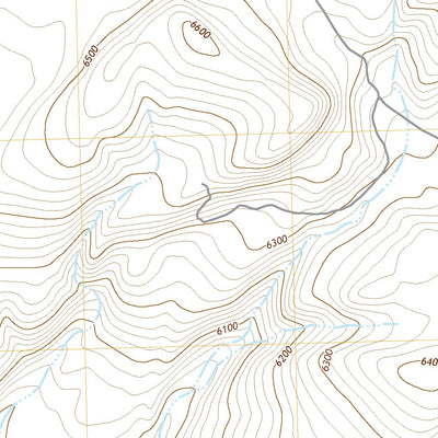 United States Geological Survey Acty Mountain, OR (2020, 24000-Scale) digital map