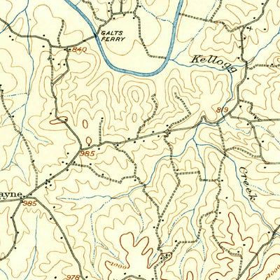 United States Geological Survey Acwdrtii, GA (1907, 62500-Scale) digital map