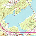 United States Geological Survey Acworth, GA (1956, 24000-Scale) digital map