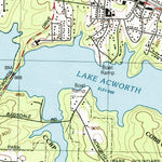 United States Geological Survey Acworth, GA (1992, 24000-Scale) digital map
