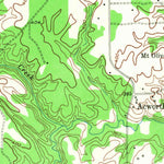 United States Geological Survey Acworth, TX-OK (1950, 24000-Scale) digital map