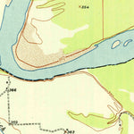 United States Geological Survey Acworth, TX-OK (1951, 24000-Scale) digital map