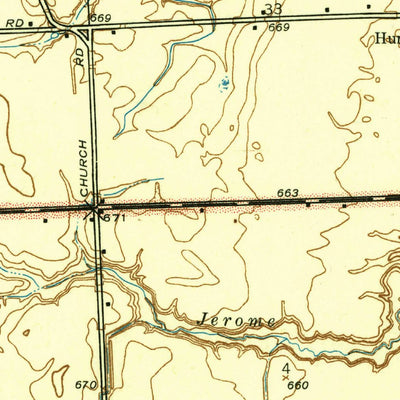 United States Geological Survey Adair, MI (1939, 24000-Scale) digital map