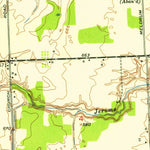 United States Geological Survey Adair, MI (1952, 24000-Scale) digital map