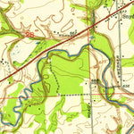 United States Geological Survey Adair, MI (1952, 24000-Scale) digital map