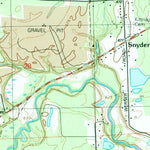 United States Geological Survey Adair, MI (1991, 24000-Scale) digital map