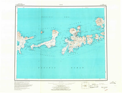 United States Geological Survey Adak, AK (1957, 250000-Scale) digital map