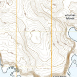 United States Geological Survey Adak B-3 SW, AK (2021, 25000-Scale) digital map