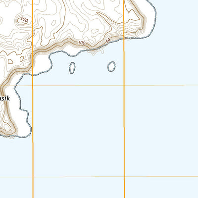 United States Geological Survey Adak B-4 NW, AK (2021, 25000-Scale) digital map