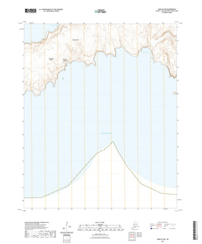 United States Geological Survey Adak B-5 NE, AK (2021, 25000-Scale) digital map