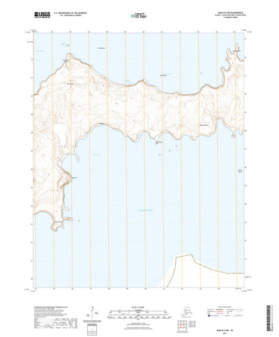 United States Geological Survey Adak B-5 NW, AK (2021, 25000-Scale) digital map