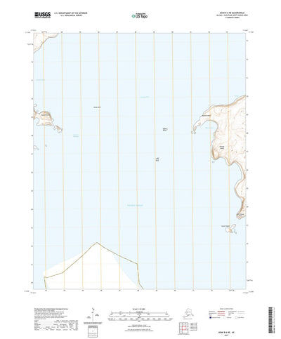 United States Geological Survey Adak B-6 NE, AK (2021, 25000-Scale) digital map