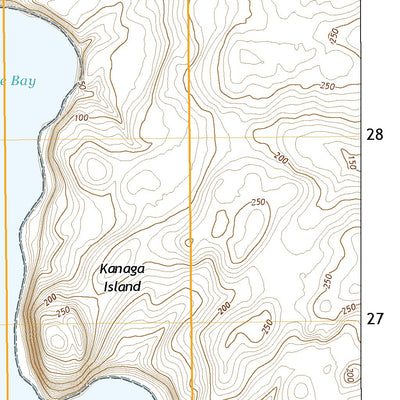 United States Geological Survey Adak B-6 NE, AK (2021, 25000-Scale) digital map