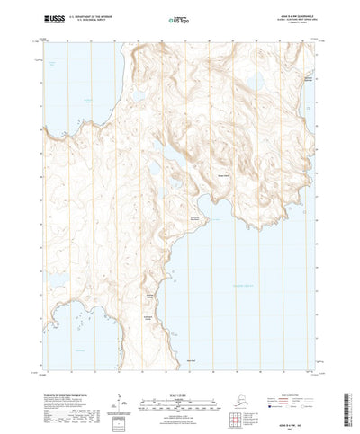 United States Geological Survey Adak B-6 NW, AK (2021, 25000-Scale) digital map