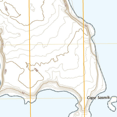 United States Geological Survey Adak B-6 SW, AK (2021, 25000-Scale) digital map