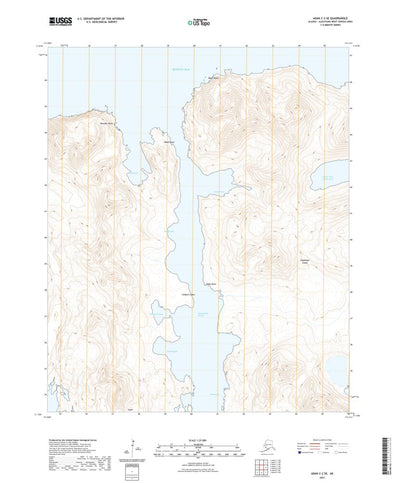 United States Geological Survey Adak C-2 SE, AK (2021, 25000-Scale) digital map