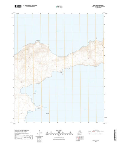 United States Geological Survey Adak C-6 SE, AK (2021, 25000-Scale) digital map