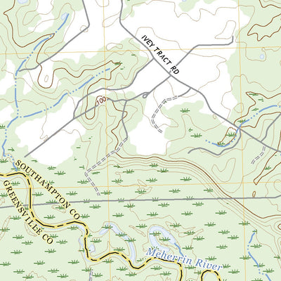United States Geological Survey Adams Grove, VA (2022, 24000-Scale) digital map