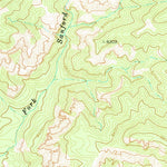 United States Geological Survey Adams Head, UT (1971, 24000-Scale) digital map