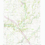 United States Geological Survey Adams, IN (1959, 24000-Scale) digital map