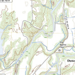 United States Geological Survey Adams, IN (2022, 24000-Scale) digital map