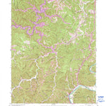 United States Geological Survey Adams, KY (1971, 24000-Scale) digital map
