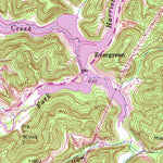 United States Geological Survey Adams, KY (1971, 24000-Scale) digital map