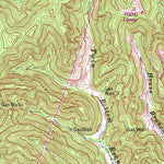 United States Geological Survey Adams, KY (1971, 24000-Scale) digital map