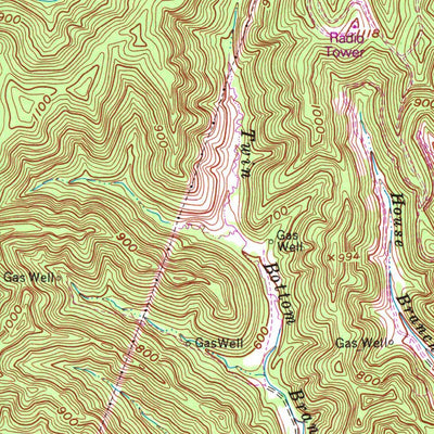 United States Geological Survey Adams, KY (1971, 24000-Scale) digital map