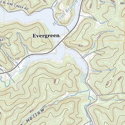 United States Geological Survey Adams, KY (2022, 24000-Scale) digital map