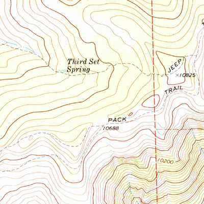 United States Geological Survey Adams Lake, CO (1974, 24000-Scale) digital map