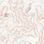 United States Geological Survey Adams Mesa, AZ (1964, 24000-Scale) digital map