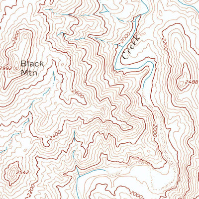 United States Geological Survey Adams Mesa, AZ (1964, 24000-Scale) digital map