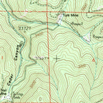 United States Geological Survey Adams Mountain, WA (1985, 24000-Scale) digital map