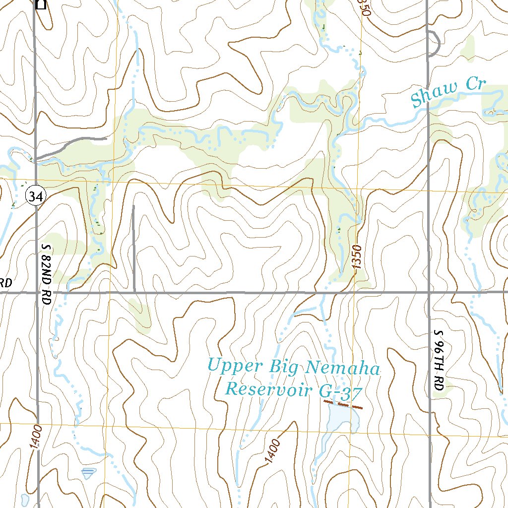 Adams, NE (2021, 24000-Scale) Map by United States Geological Survey ...