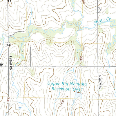 United States Geological Survey Adams, NE (2021, 24000-Scale) digital map