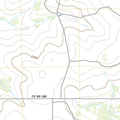 United States Geological Survey Adams NW, TX (2022, 24000-Scale) digital map