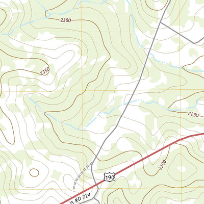 United States Geological Survey Adams NW, TX (2022, 24000-Scale) digital map