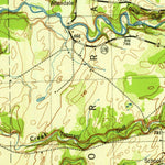 United States Geological Survey Adams, NY (1943, 31680-Scale) digital map