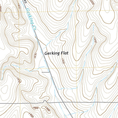 United States Geological Survey Adams, OR (2020, 24000-Scale) digital map