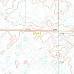 United States Geological Survey Adams SE, ND (1972, 24000-Scale) digital map