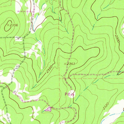 United States Geological Survey Adams SW, TX (1963, 24000-Scale) digital map