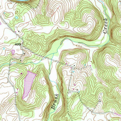 United States Geological Survey Adams, TN (1957, 24000-Scale) digital map