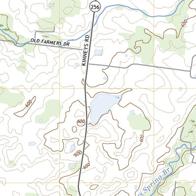 United States Geological Survey Adams, TN (2022, 24000-Scale) digital map